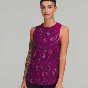 NWT Lululemon Sculpt Tank in Leopard